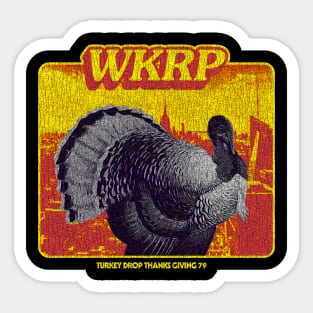 WKRP Thanksgiving 79 Vangogh Sticker